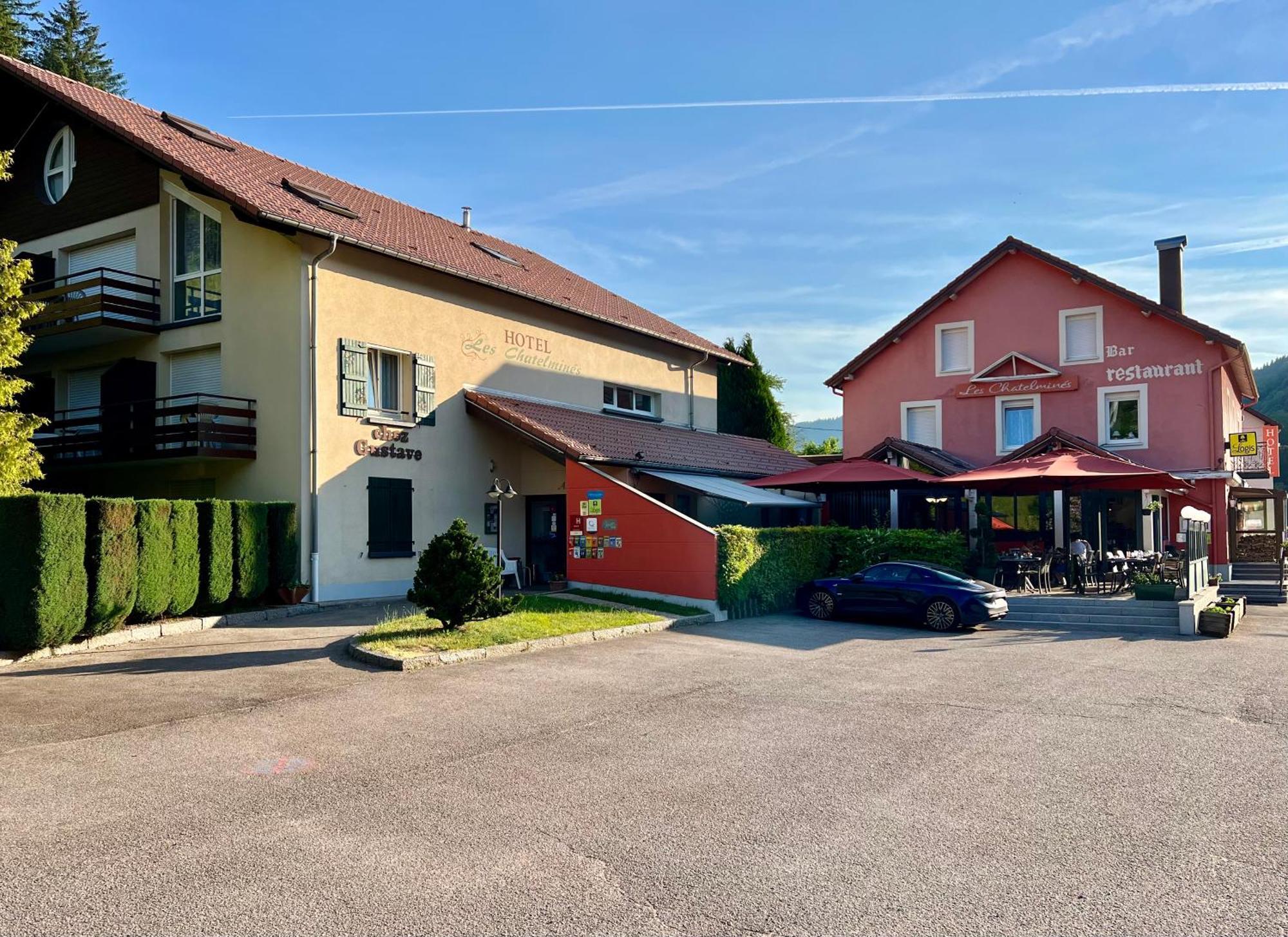Logis Hotel, Chalets Et Restaurant Les Chatelmines La Bresse Exteriör bild